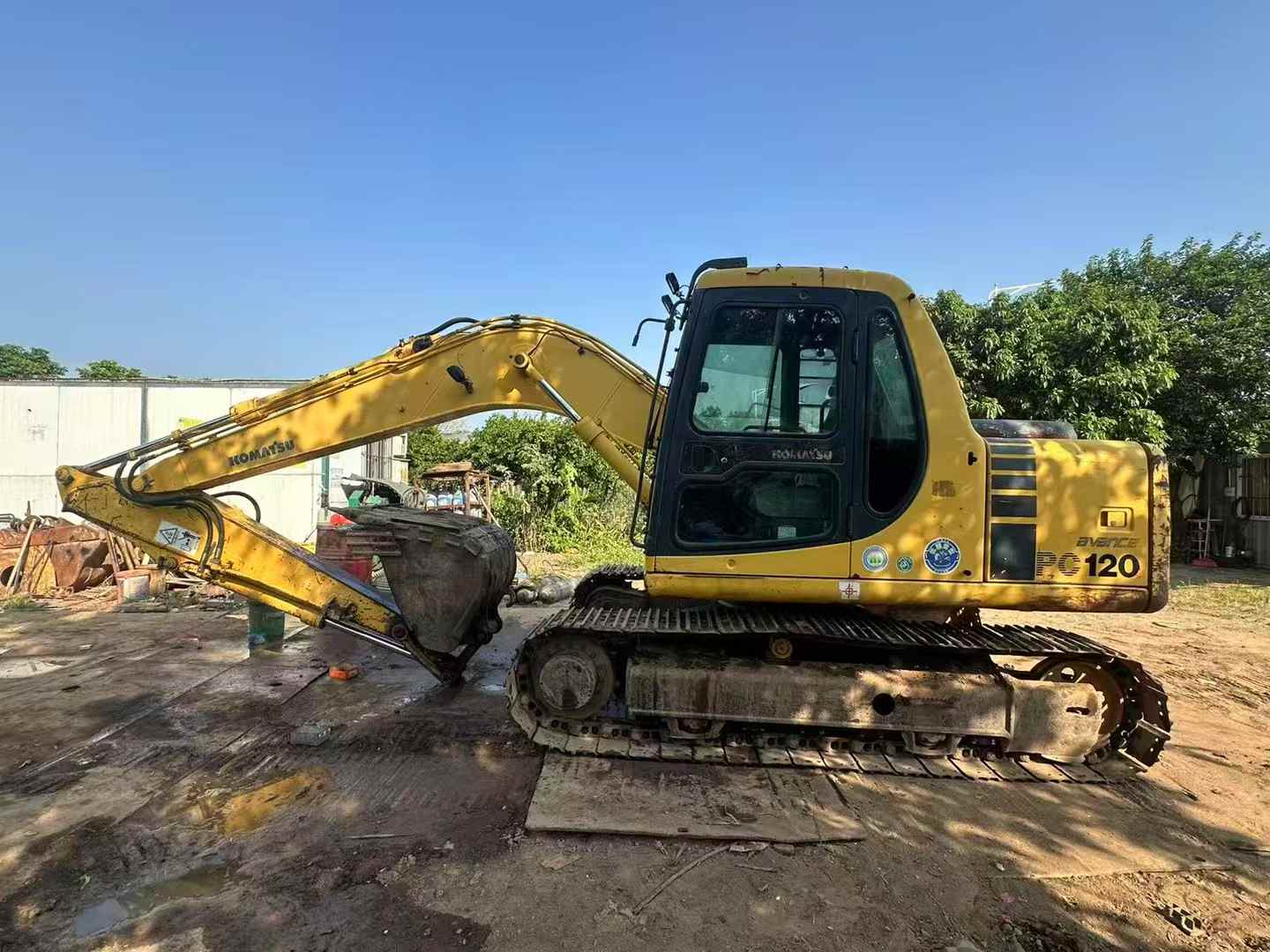 Used Komatsu PC120-6 Excavator 2016 Model / 6
