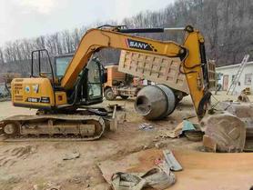 Buy Sany SY75 Used Excavator / 3 Used Sany SY75 Excavator 2020 Model / 3