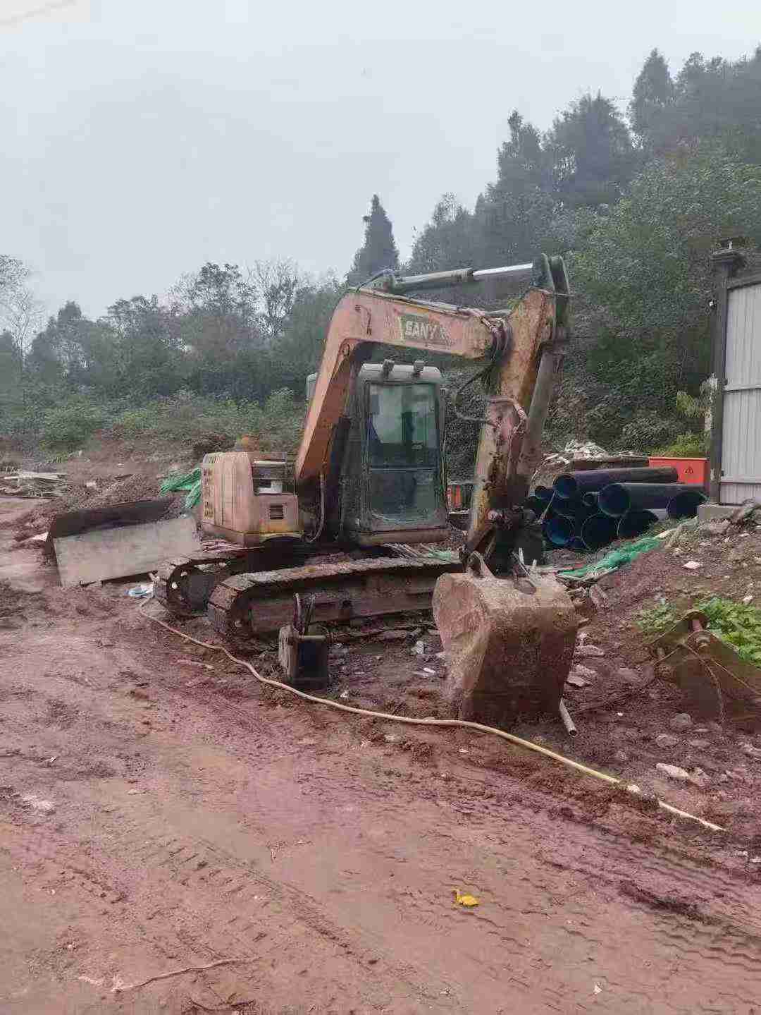 Used Sany SY75 Excavator 2013 Model / 4