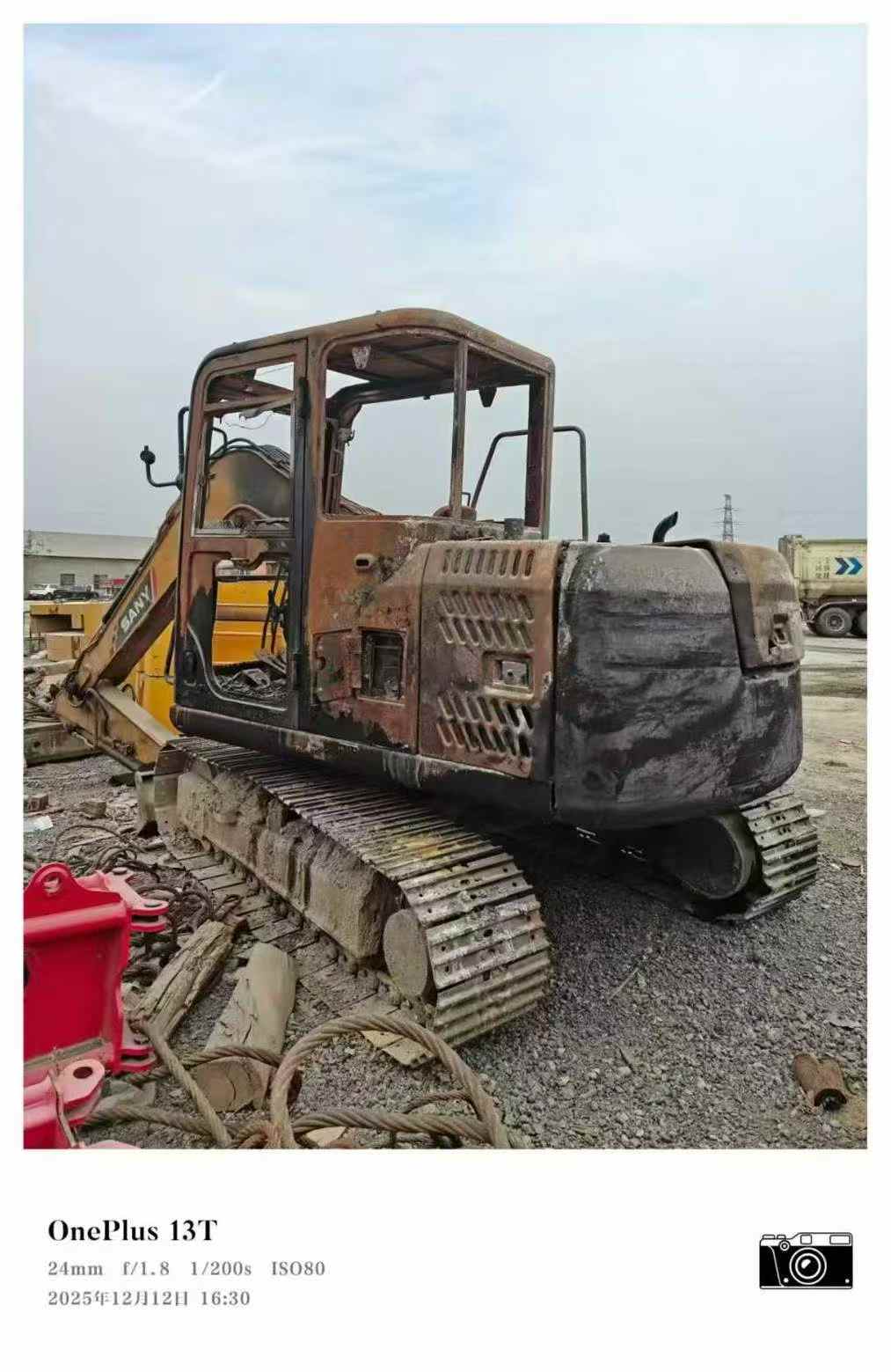 Used Sany SY75 Excavator 2021 Model / 3