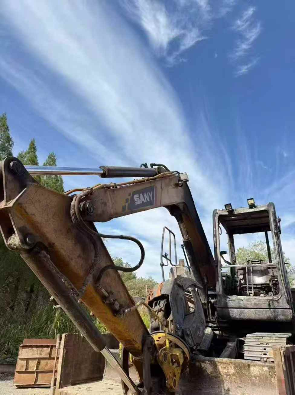 Used Sany SY75 Excavator 2021 Model / 4