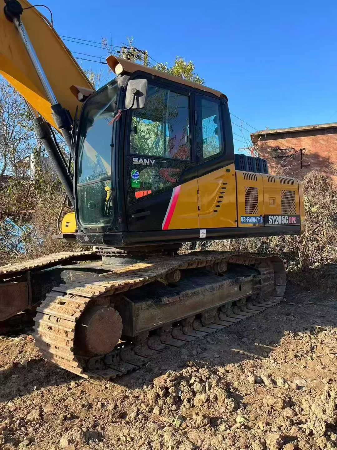 Used Sany SY205H Excavator 2016 Model / 7