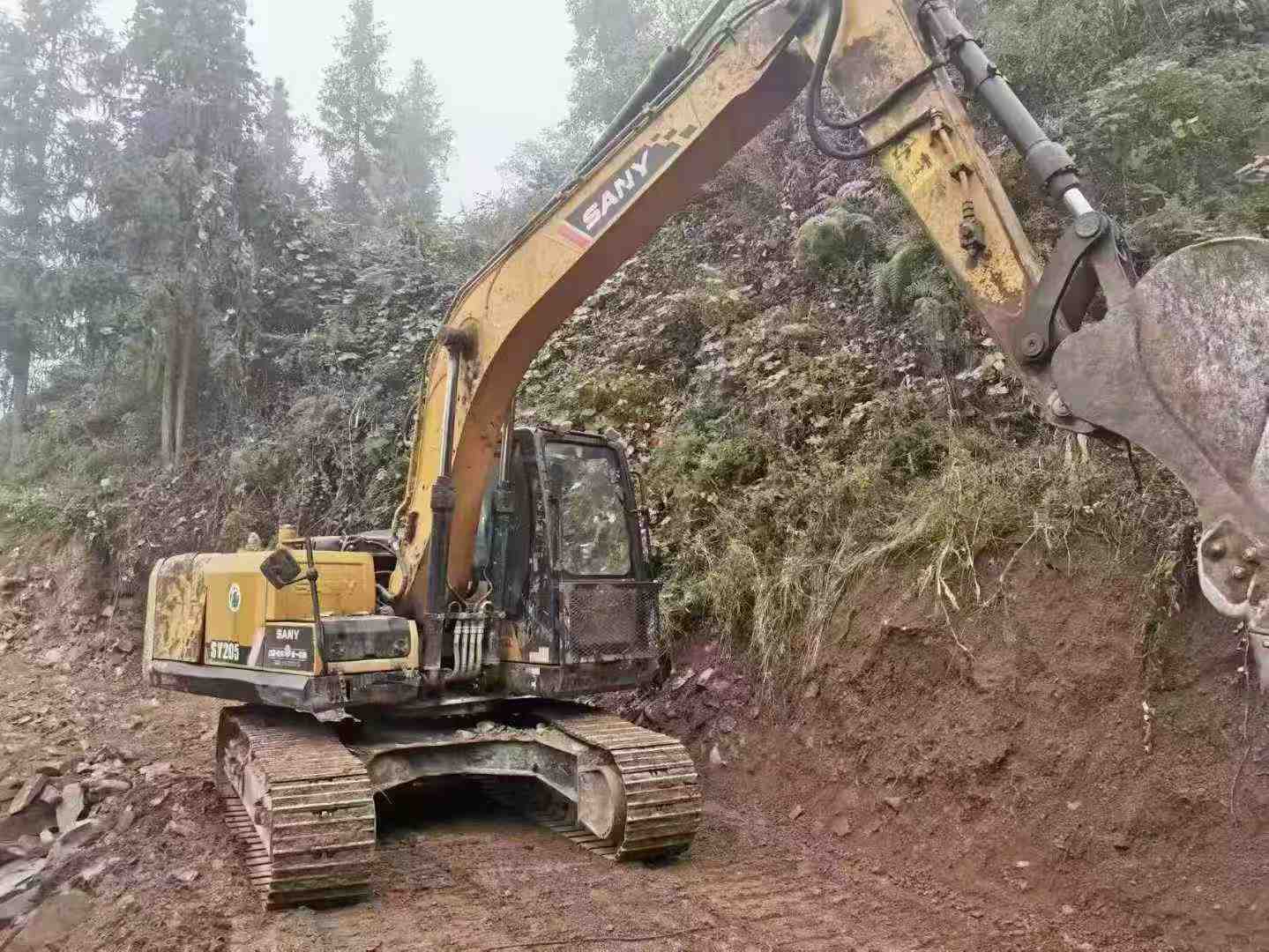 Used Sany SY55 Excavator 2020 Model / 4