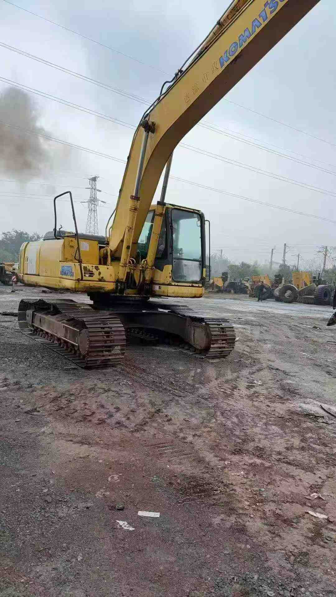 Used Komatsu PW220-7 Excavator 2016 Model / 3