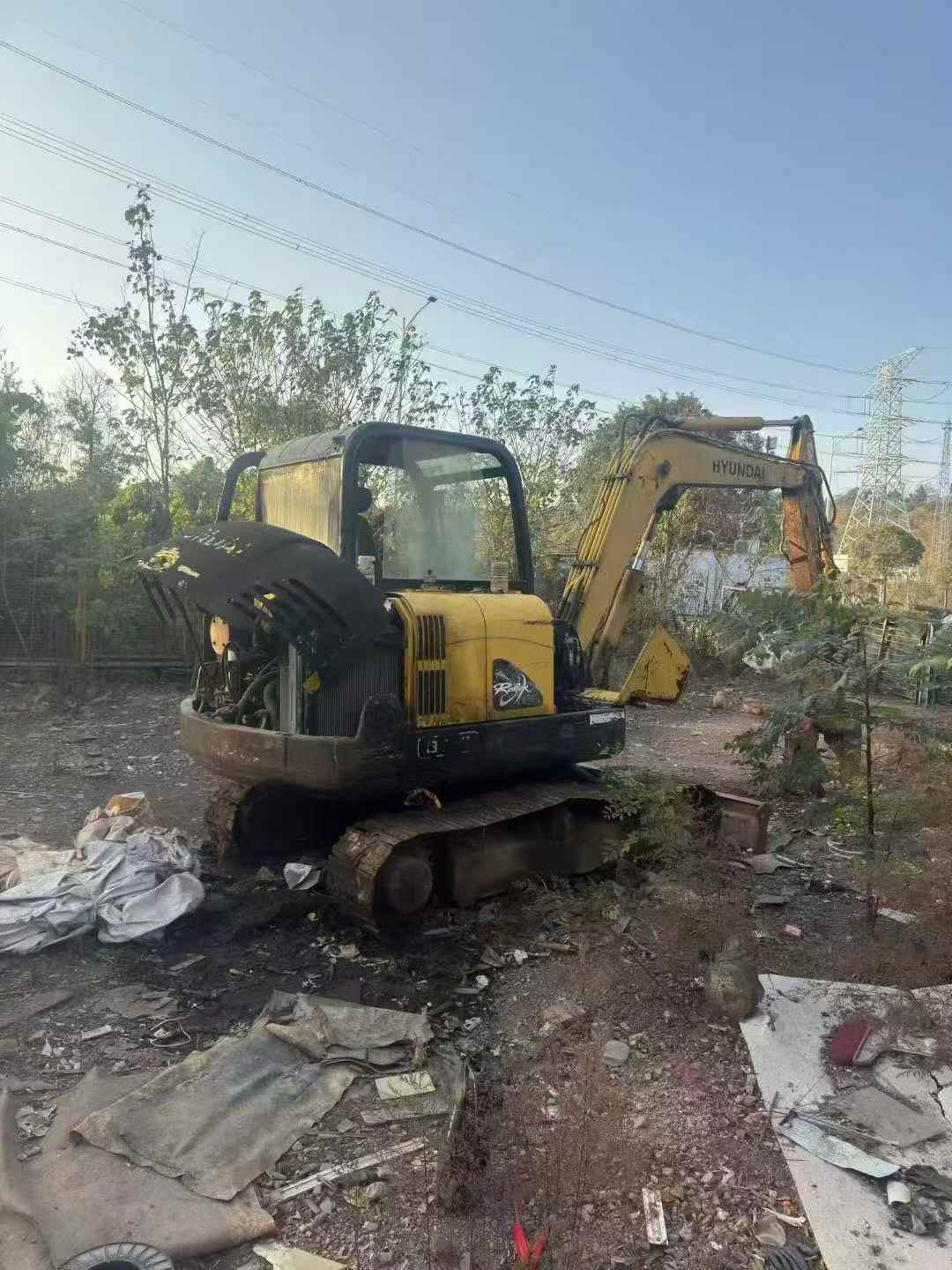 Used Hyundai R60-7 Excavator 2011 Model / 6