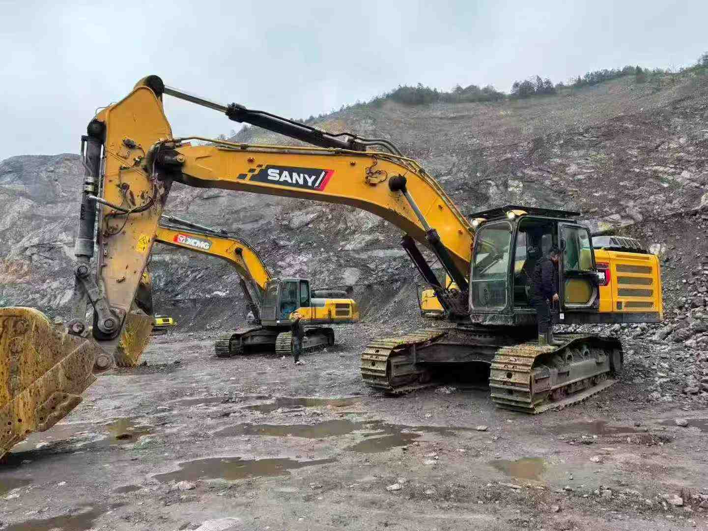 Used Sany SY75 Excavator 2023 Model / 2