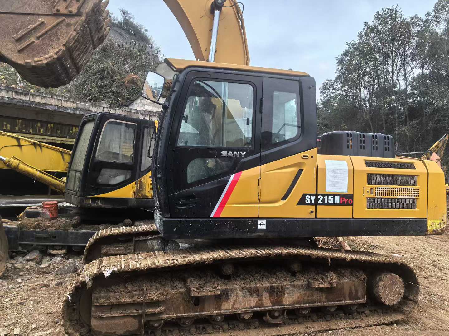 Used Sany SY215H Excavator 2021 Model