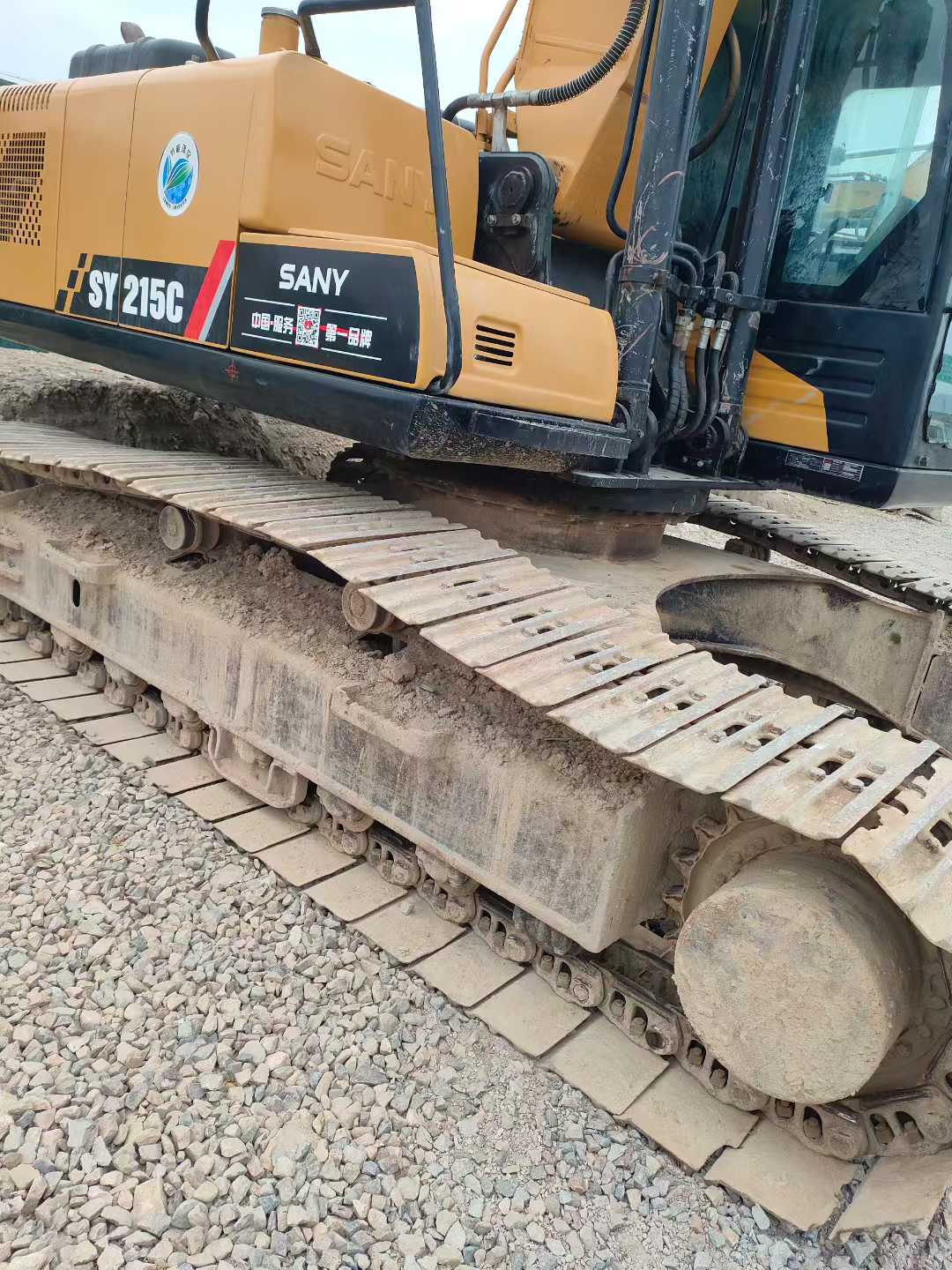 Used Sany SY215W Excavator 2019 Model / 3
