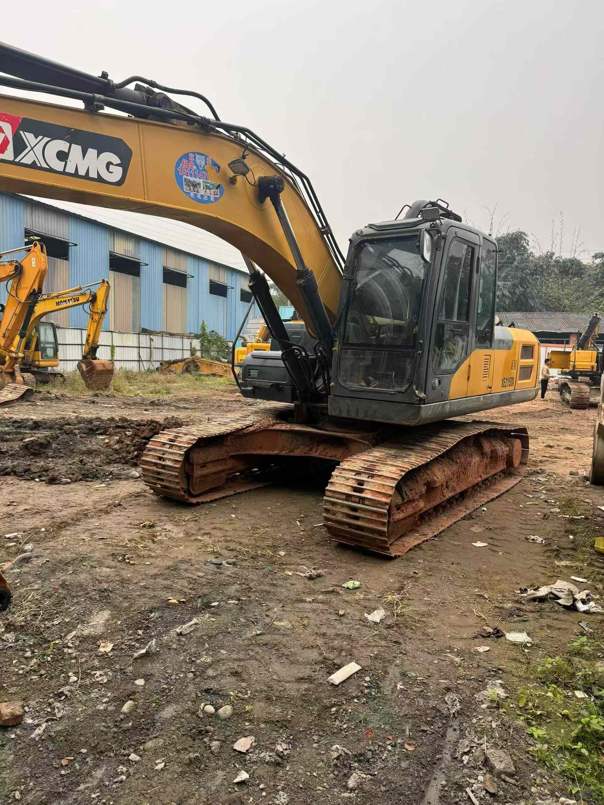 Used XCMG XE215 Excavator 2021 Model