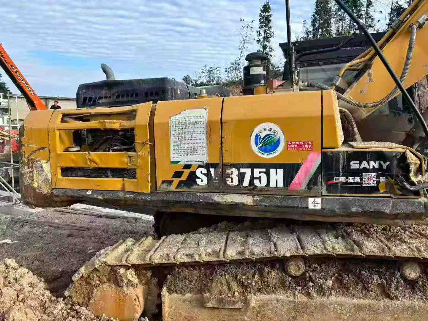 Used Sany SY75 Excavator 2016 Model / 5