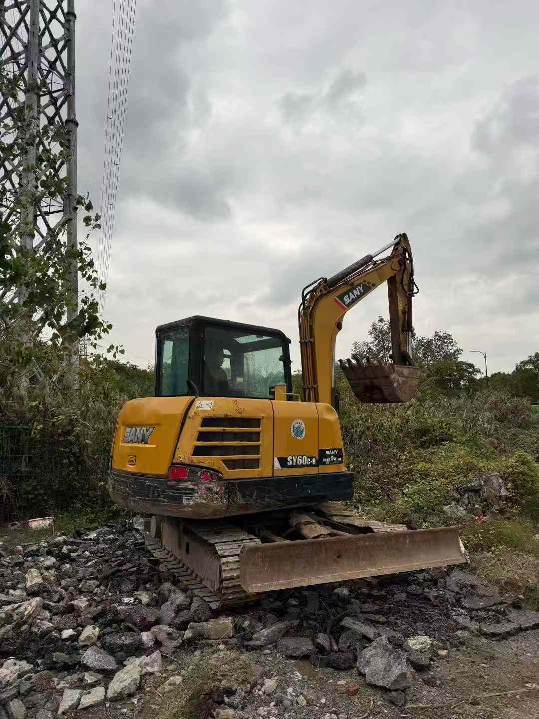 Used Sany SY55 Excavator 2018 Model / 8