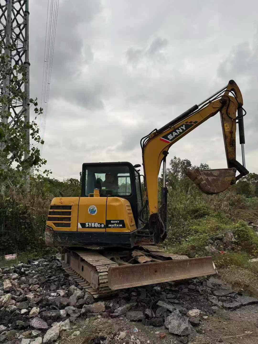Used Sany SY55 Excavator 2018 Model