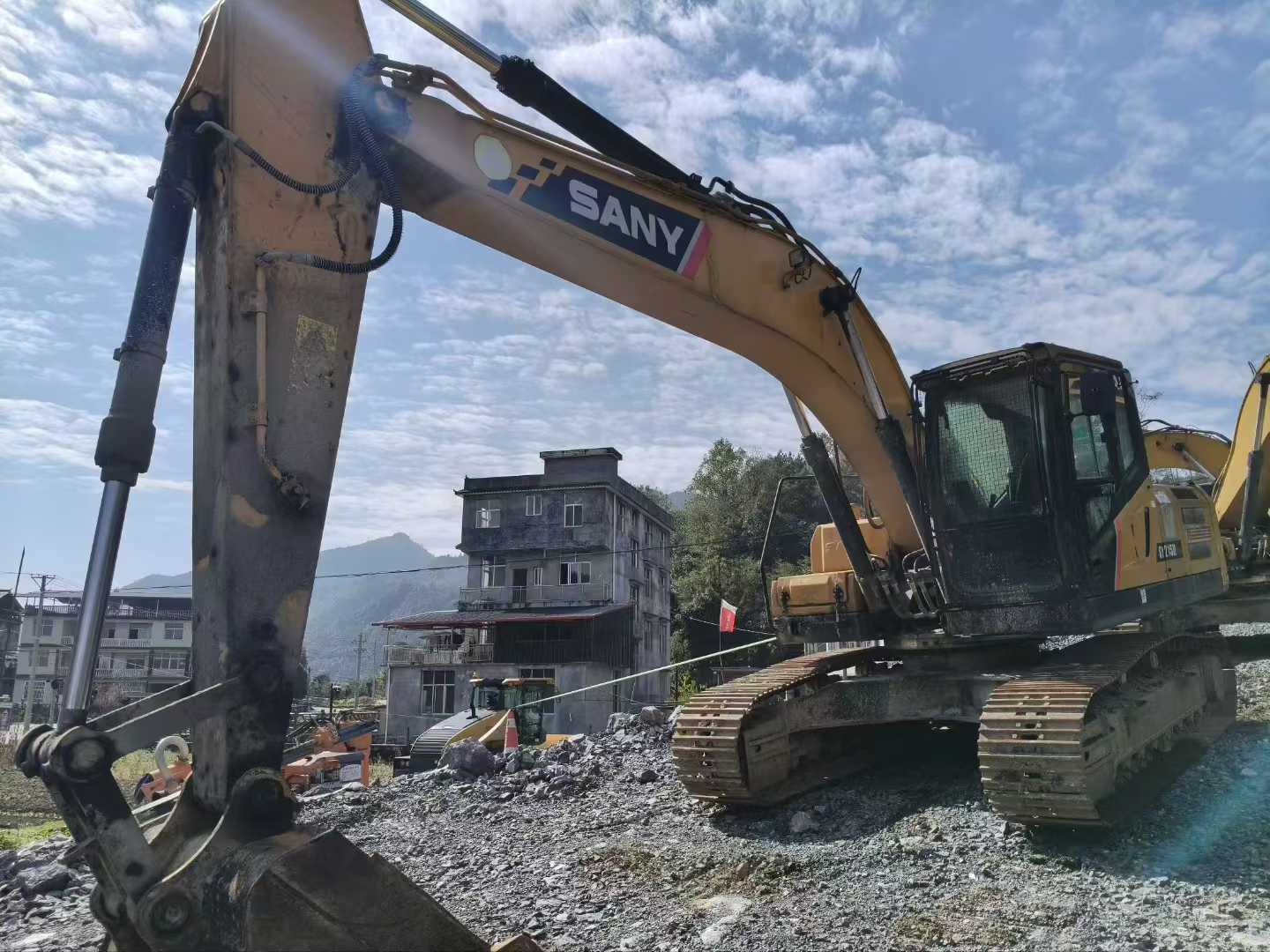 Used Sany SY215W Excavator 2021 Model / 9