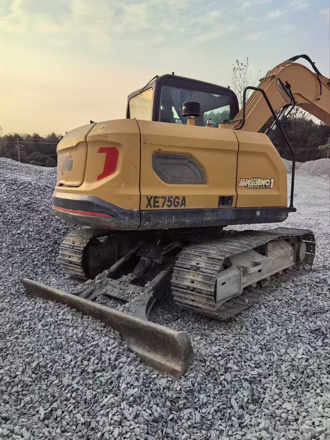 Used XCMG XE75WD Excavator 2023 Model