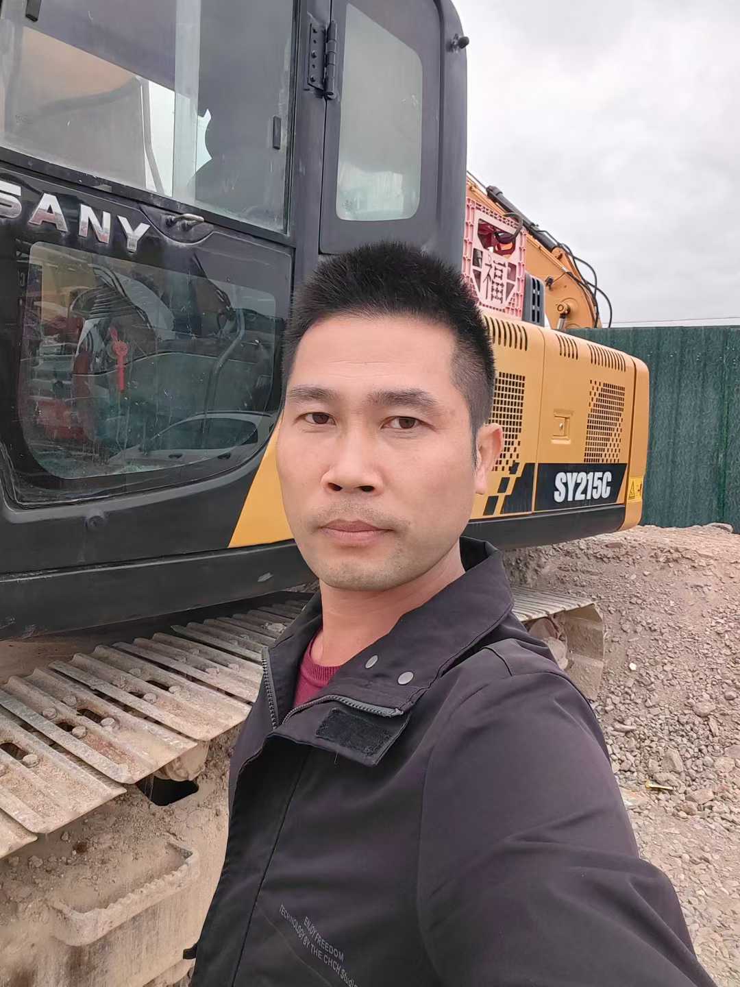 Used Sany SY215W Excavator 2019 Model