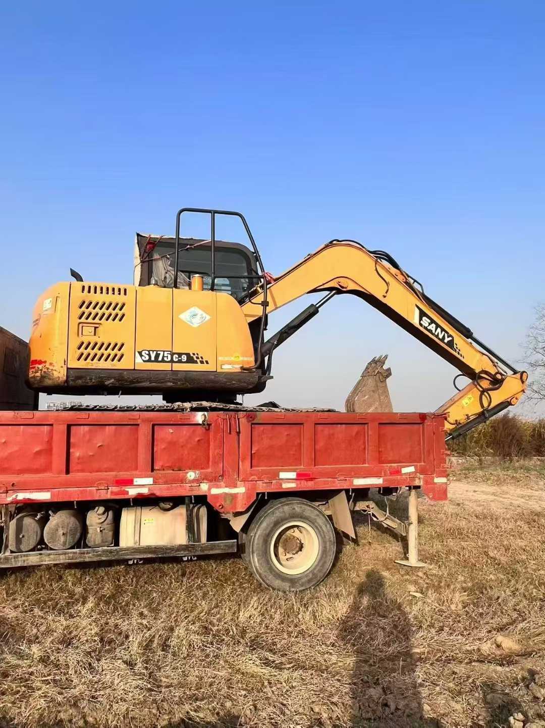 Used Sany SY75 Excavator 2015 Model