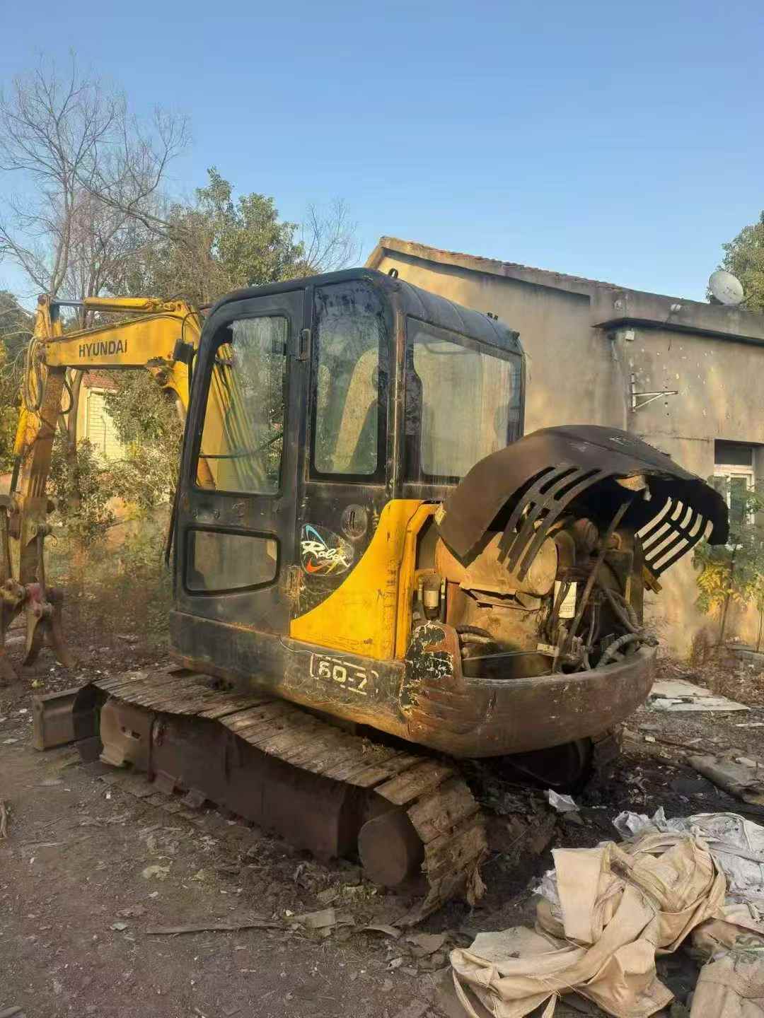 Used Hyundai R60-7 Excavator 2011 Model