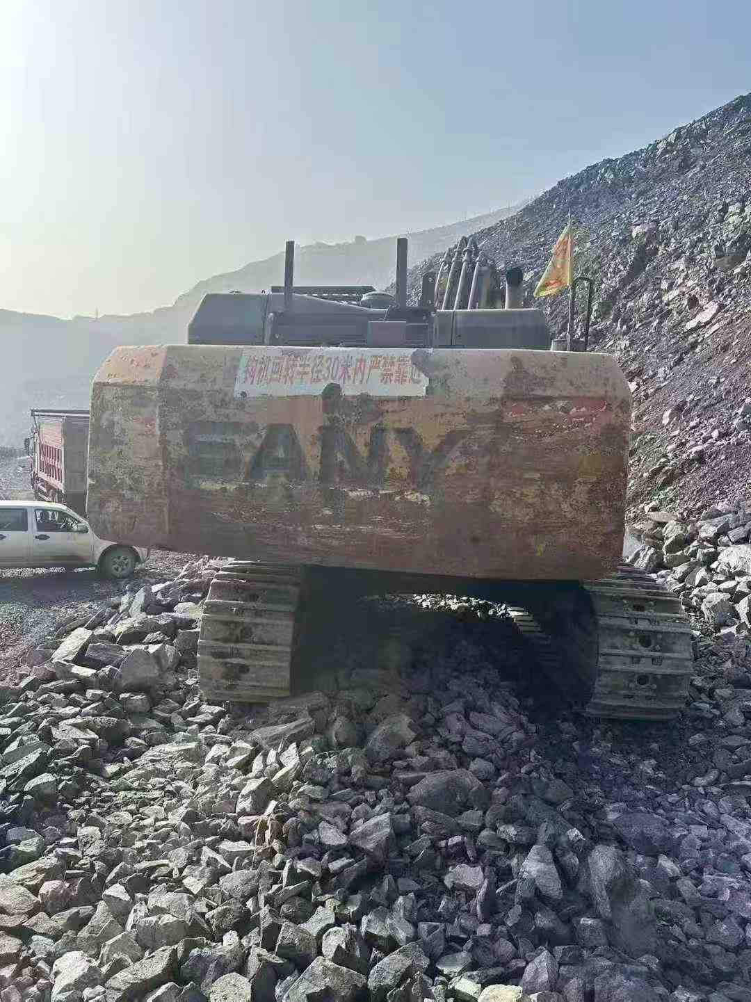 Used Sany SY75 Excavator 2016 Model / 2