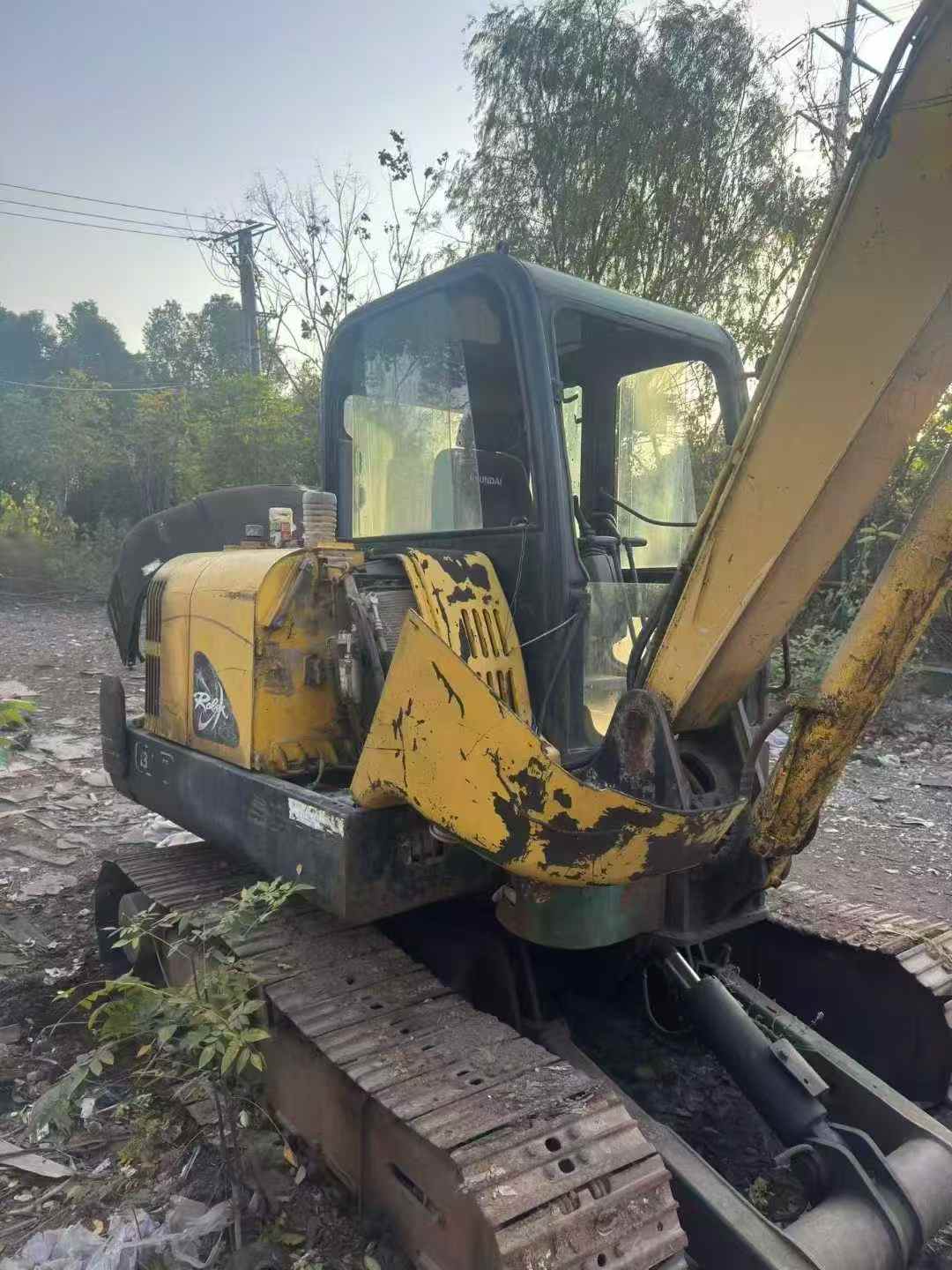Used Hyundai R60-7 Excavator 2011 Model / 4