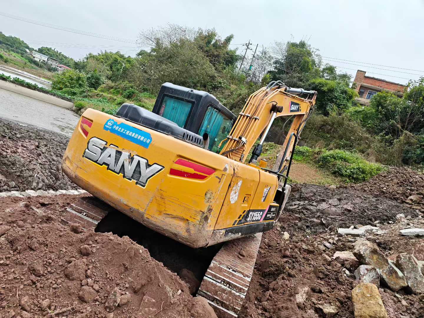 Used Sany SY135 Excavator 2020 Model / 2