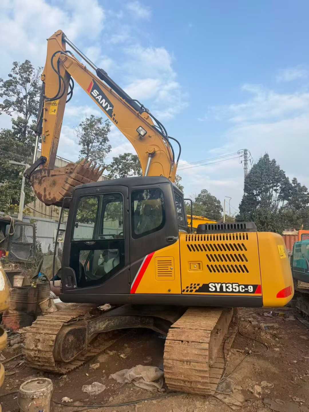 Used Sany SY135 Excavator 2014 Model / 9