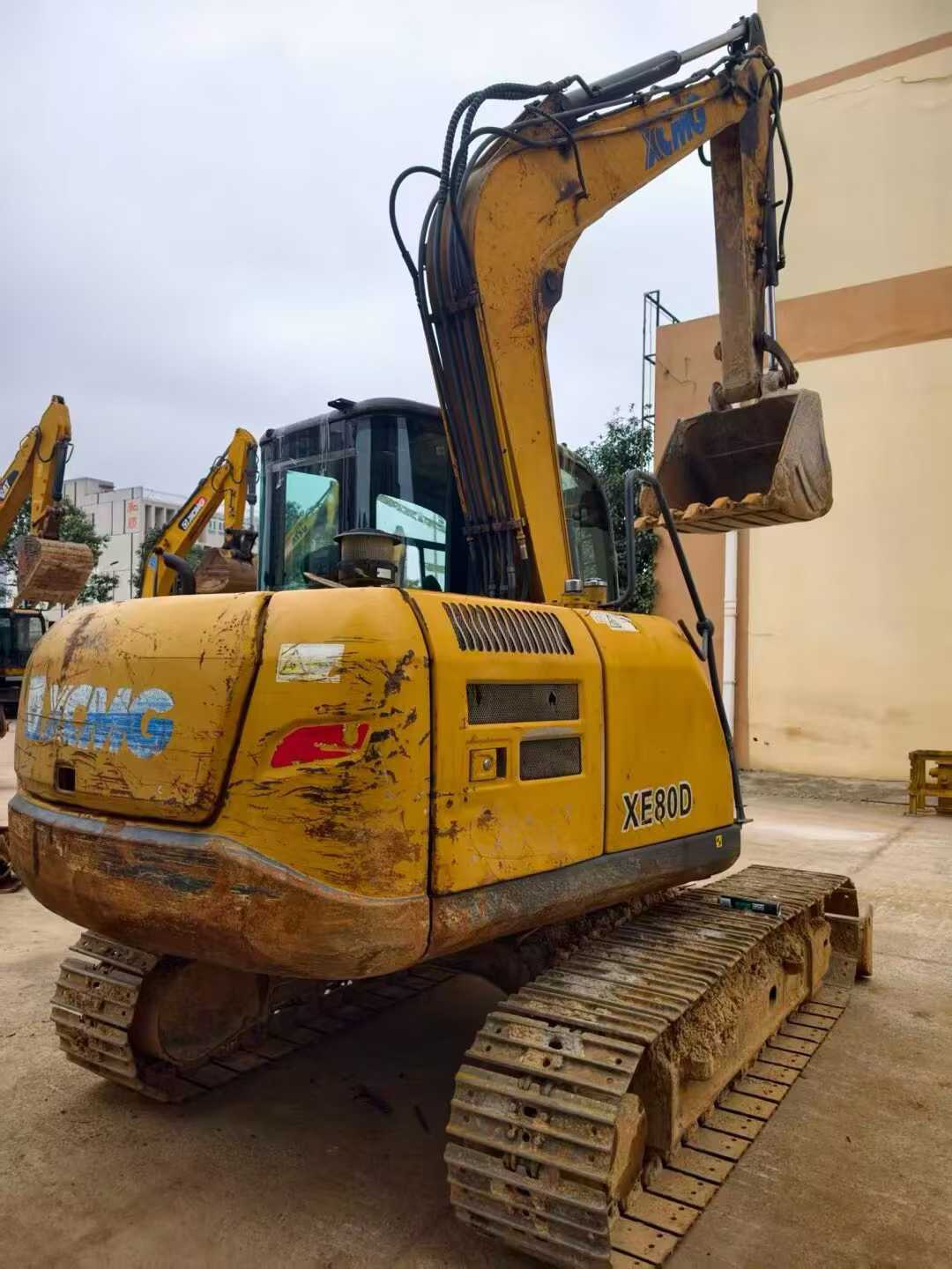 Used XCMG XE75WD Excavator 2016 Model / 3