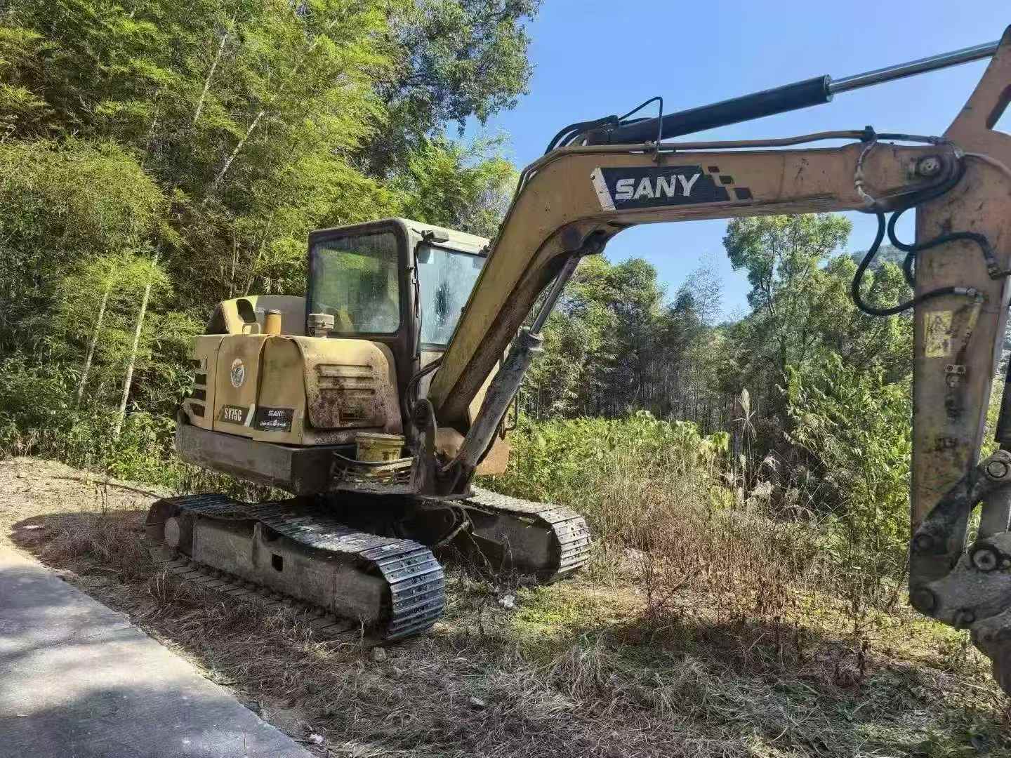 Used Sany SY55 Excavator 2017 Model