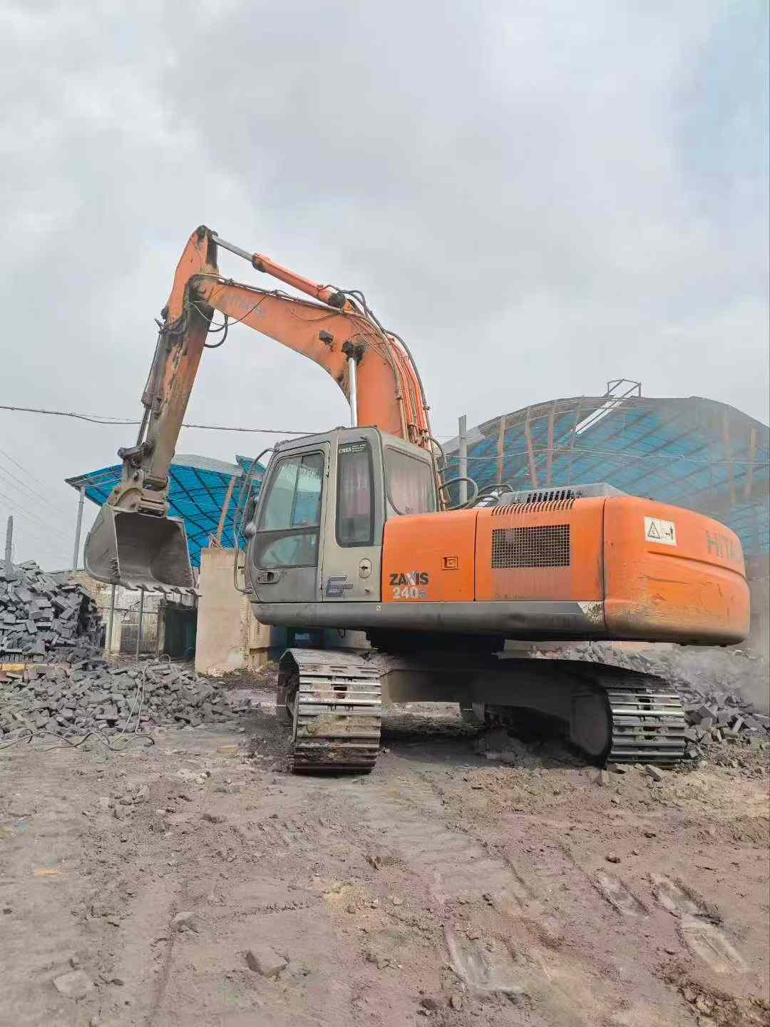 Used Hitachi ZX240-3 Excavator 2014 Model