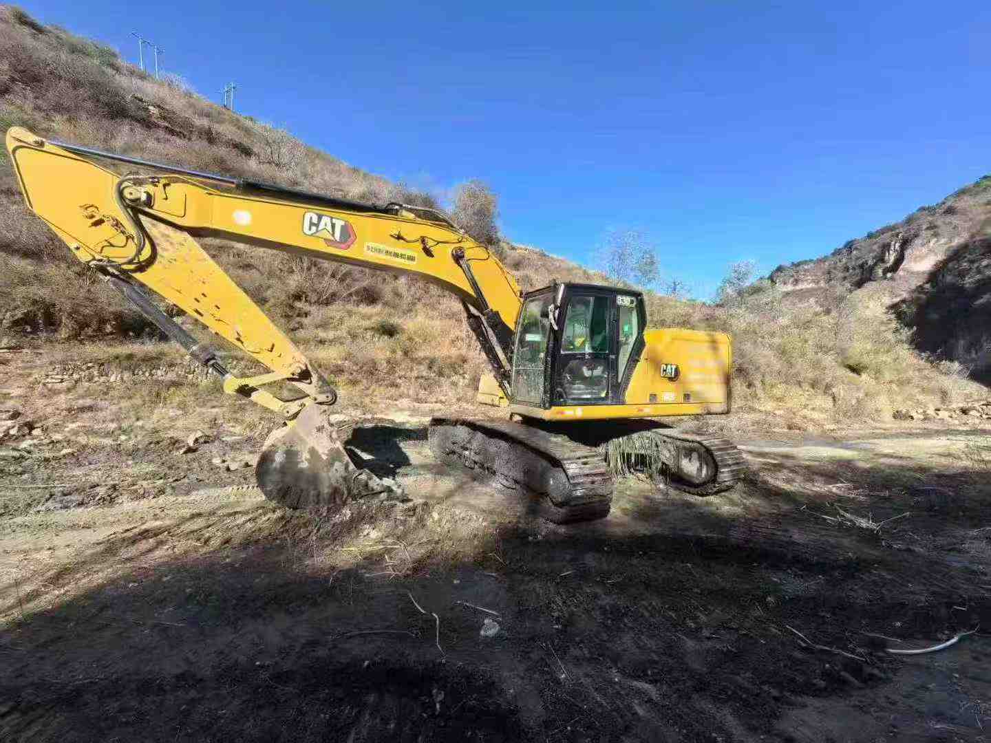 Used Caterpillar CT60 Excavator 2020 Model / 7
