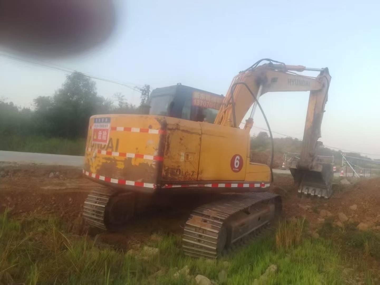 Used Hyundai R110-7 Excavator 2016 Model