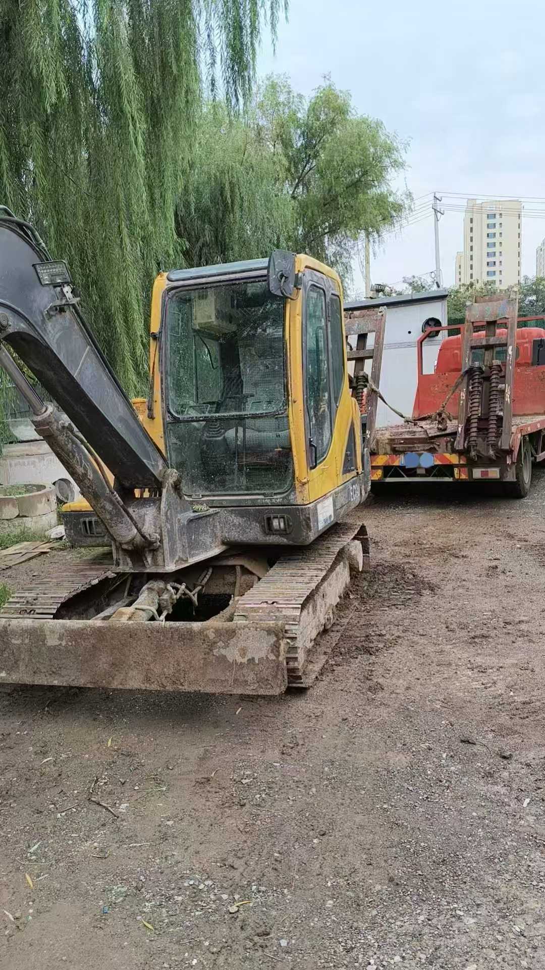 Used Volvo EW55 Excavator 2015 Model