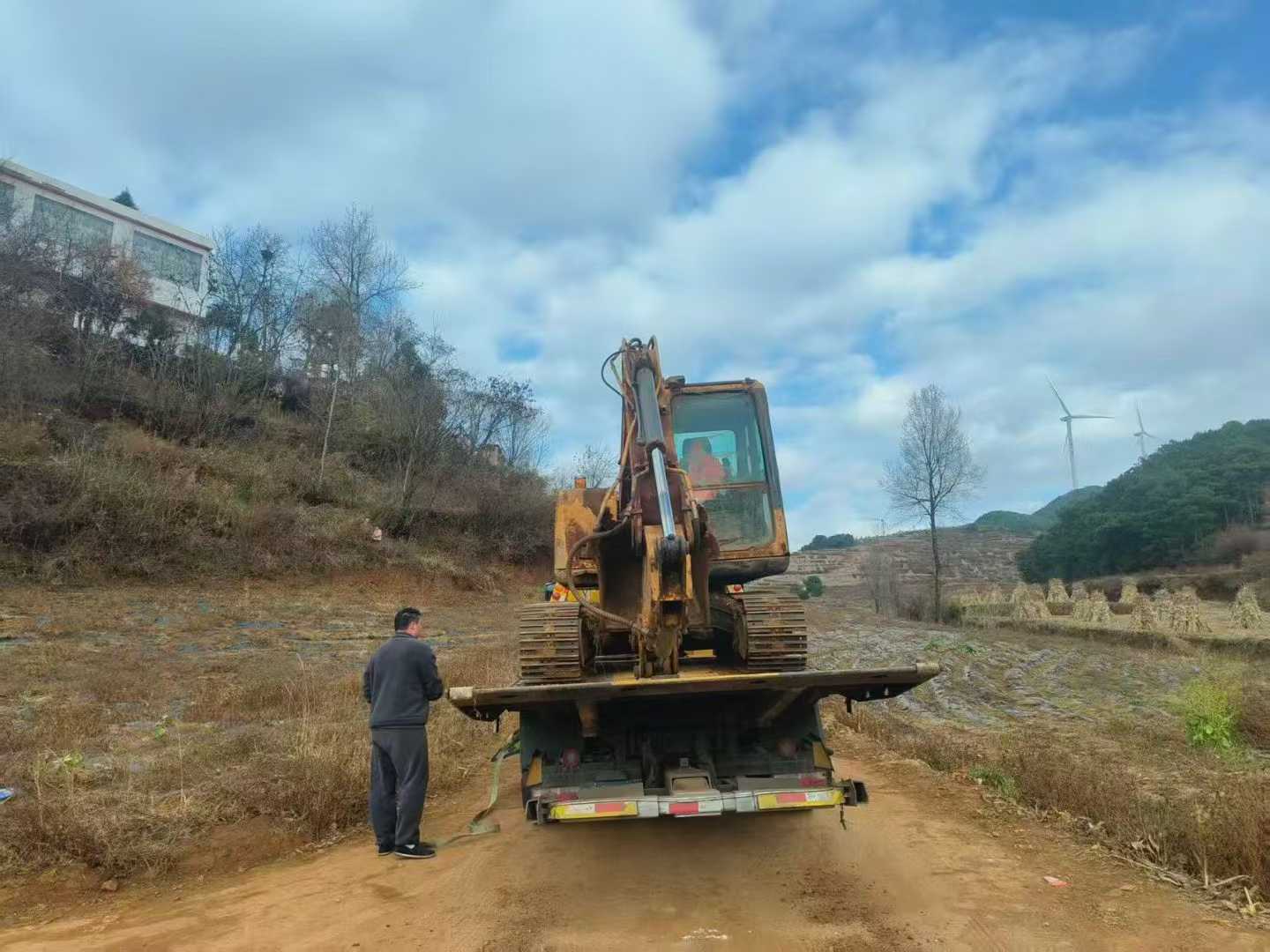 Used Sany SY75 Excavator 2016 Model