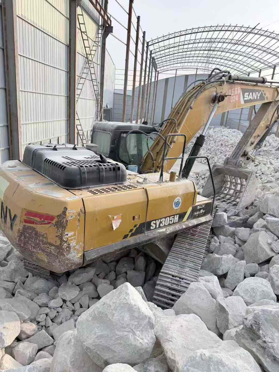 Used Sany SY245C-9 Excavator 2018 Model / 2