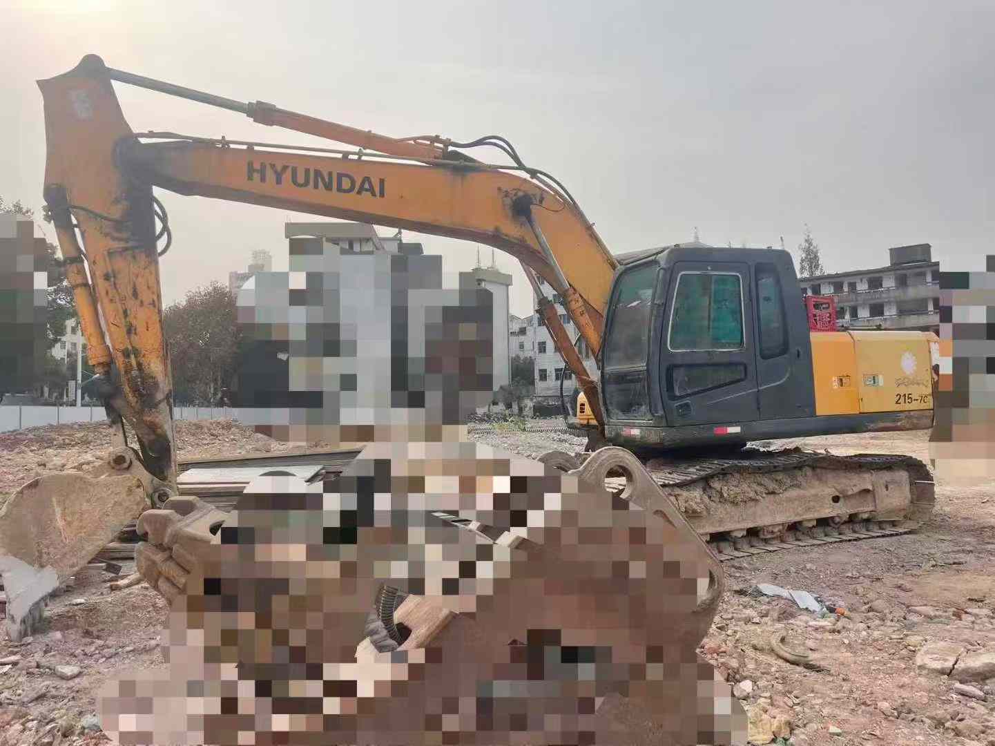 Used Hyundai R215-7 Excavator 2016 Model