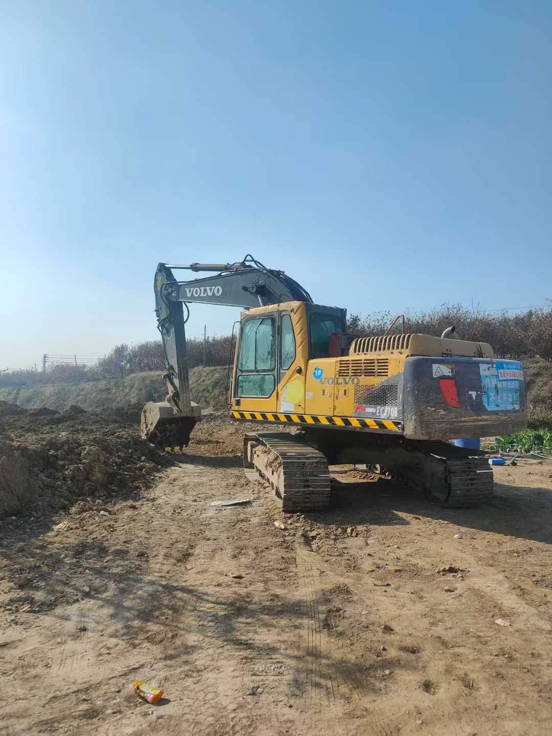 Used Volvo EW210C Excavator 2016 Model / 2