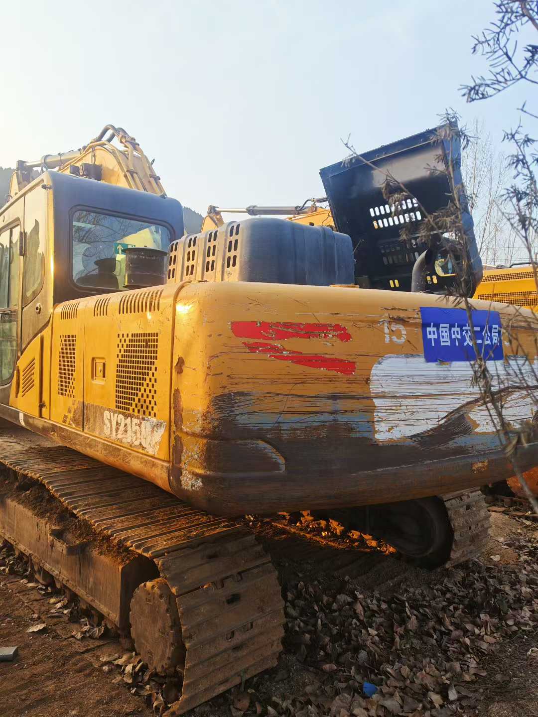 Used Sany SY215W Excavator 2017 Model / 9