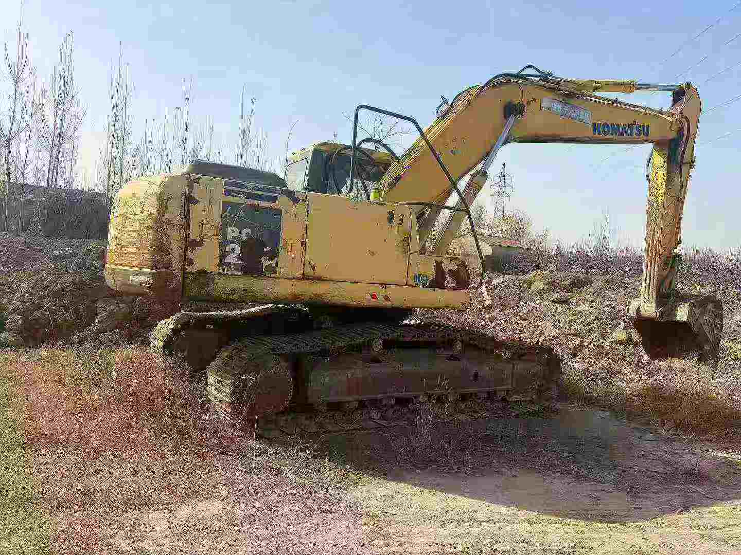 Used Komatsu PW200-7 Excavator 2016 Model / 3
