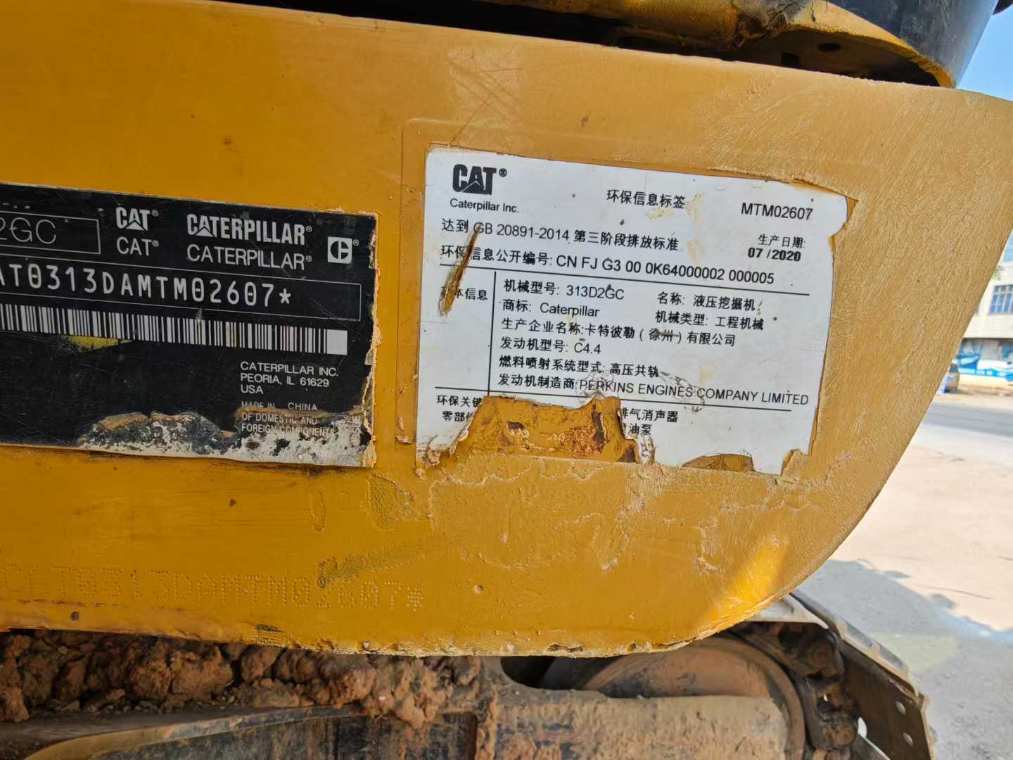 Used Caterpillar 313D2 Excavator 2020 Model / 6