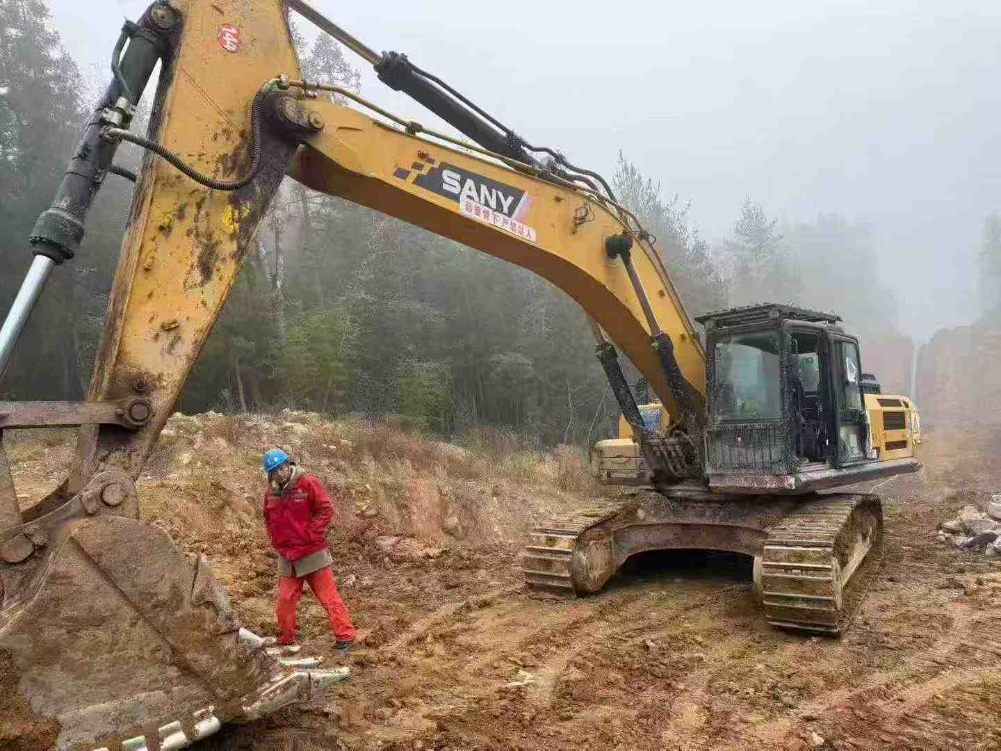 Used Sany SY75 Excavator 2021 Model / 2