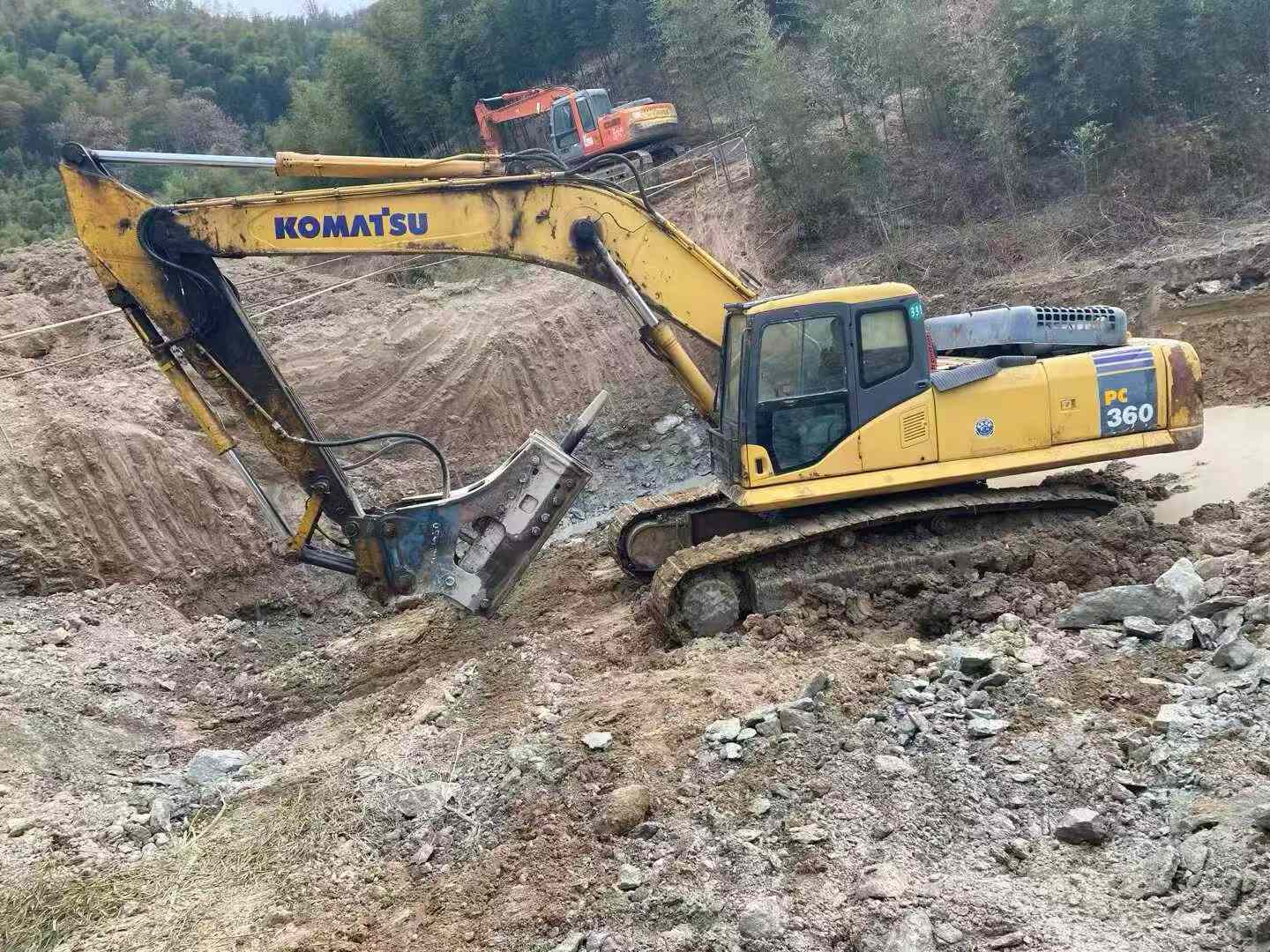 Used Komatsu PC60-7 Excavator 2016 Model