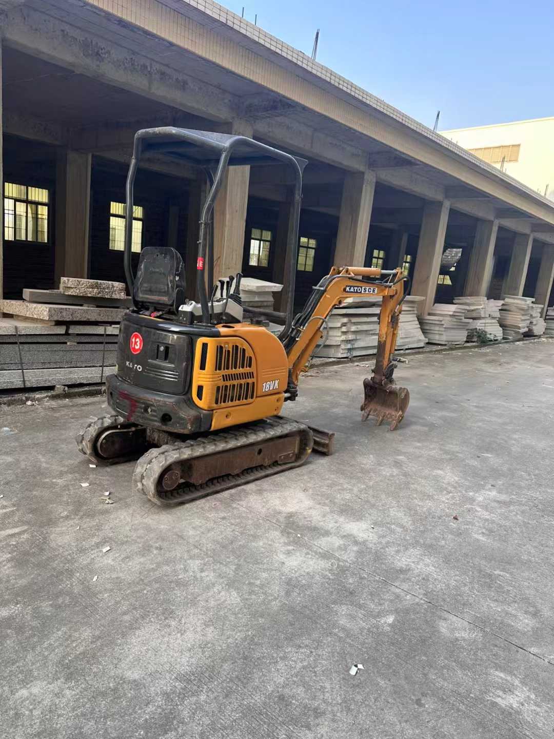 Used Kato 18VX-N Excavator 2021 Model