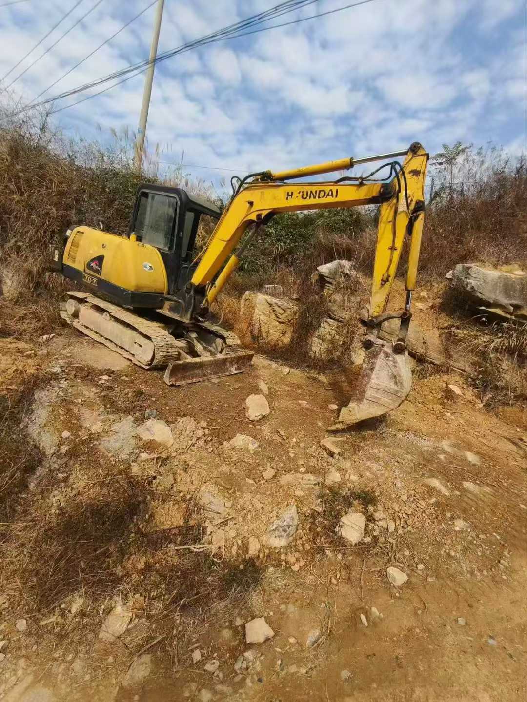 Used Hyundai R60-7 Excavator 2016 Model / 2