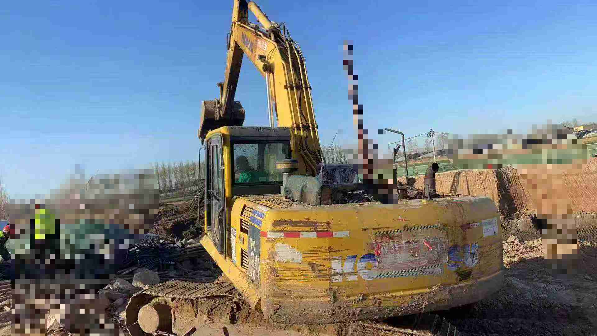 Used Komatsu PC200 Excavator 2014 Model
