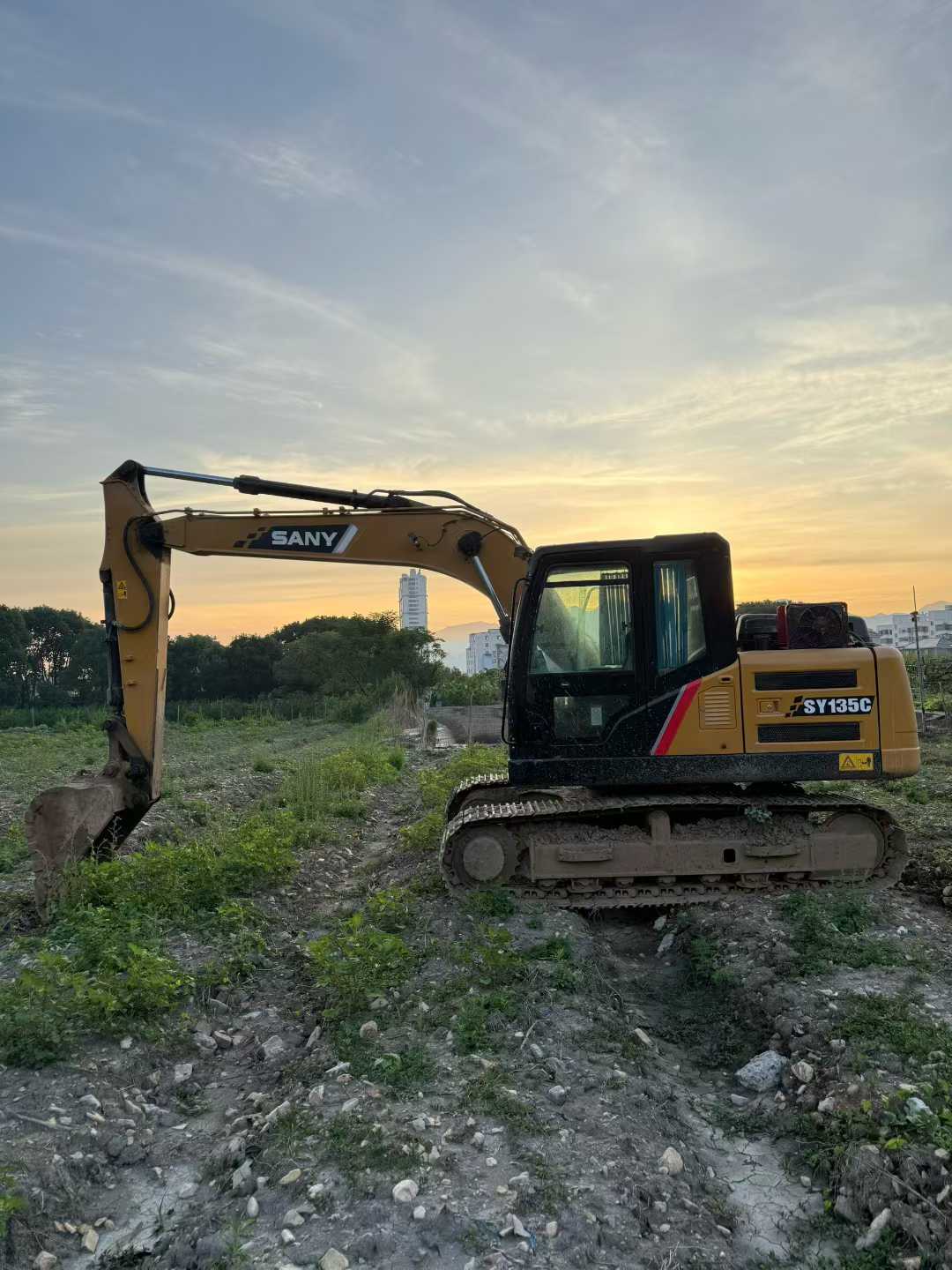 Used Sany SY135 Excavator 2016 Model