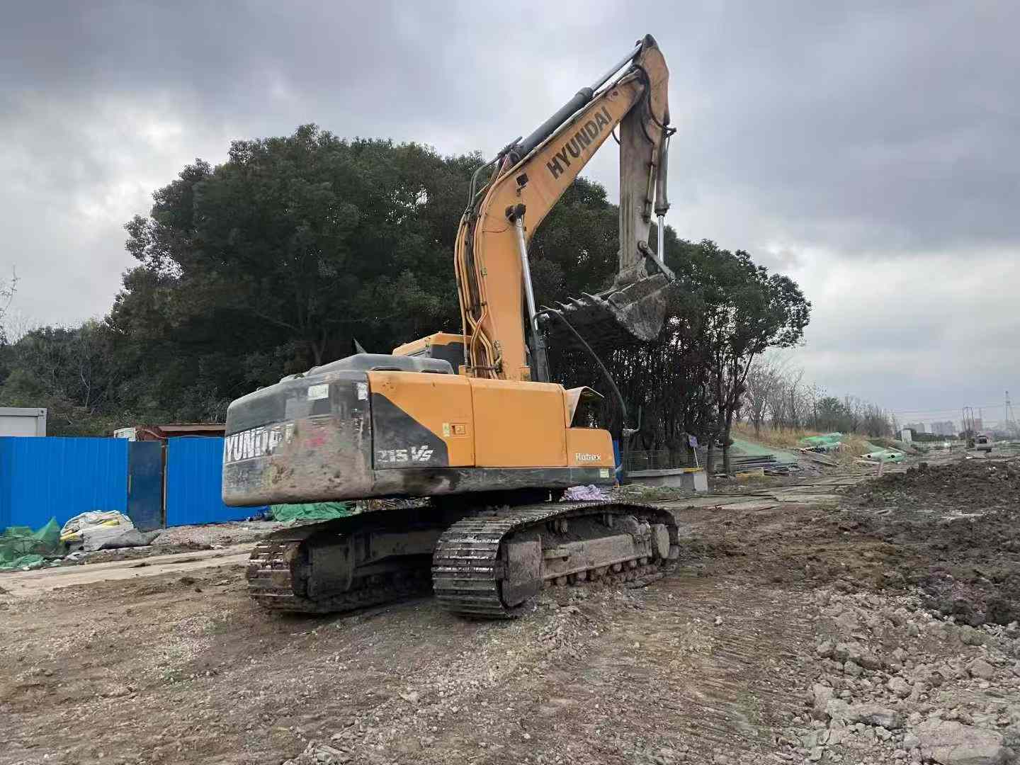 Used Hyundai R215VSN Excavator 2017 Model / 2