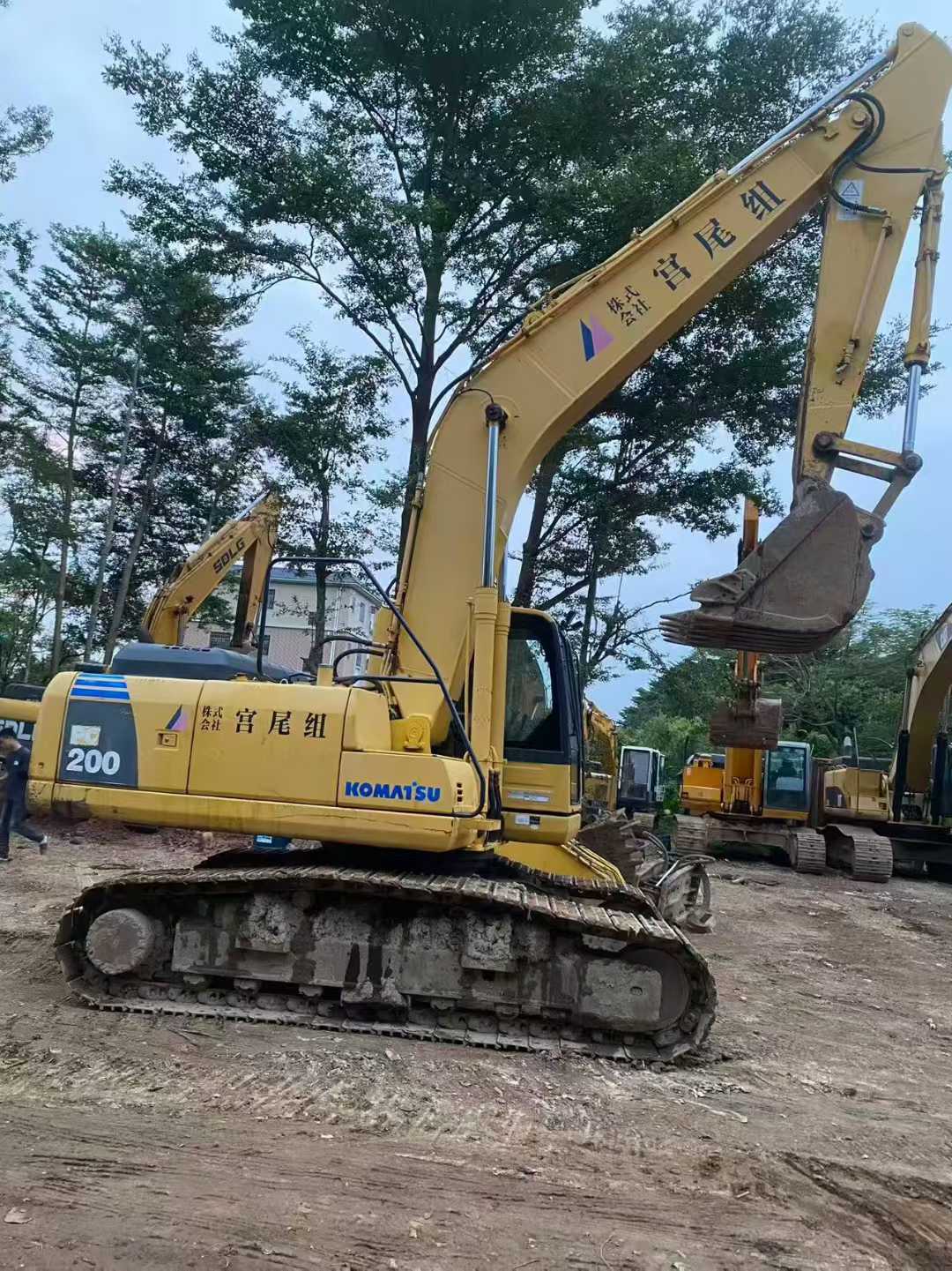 Used Komatsu PC200 Excavator 2016 Model