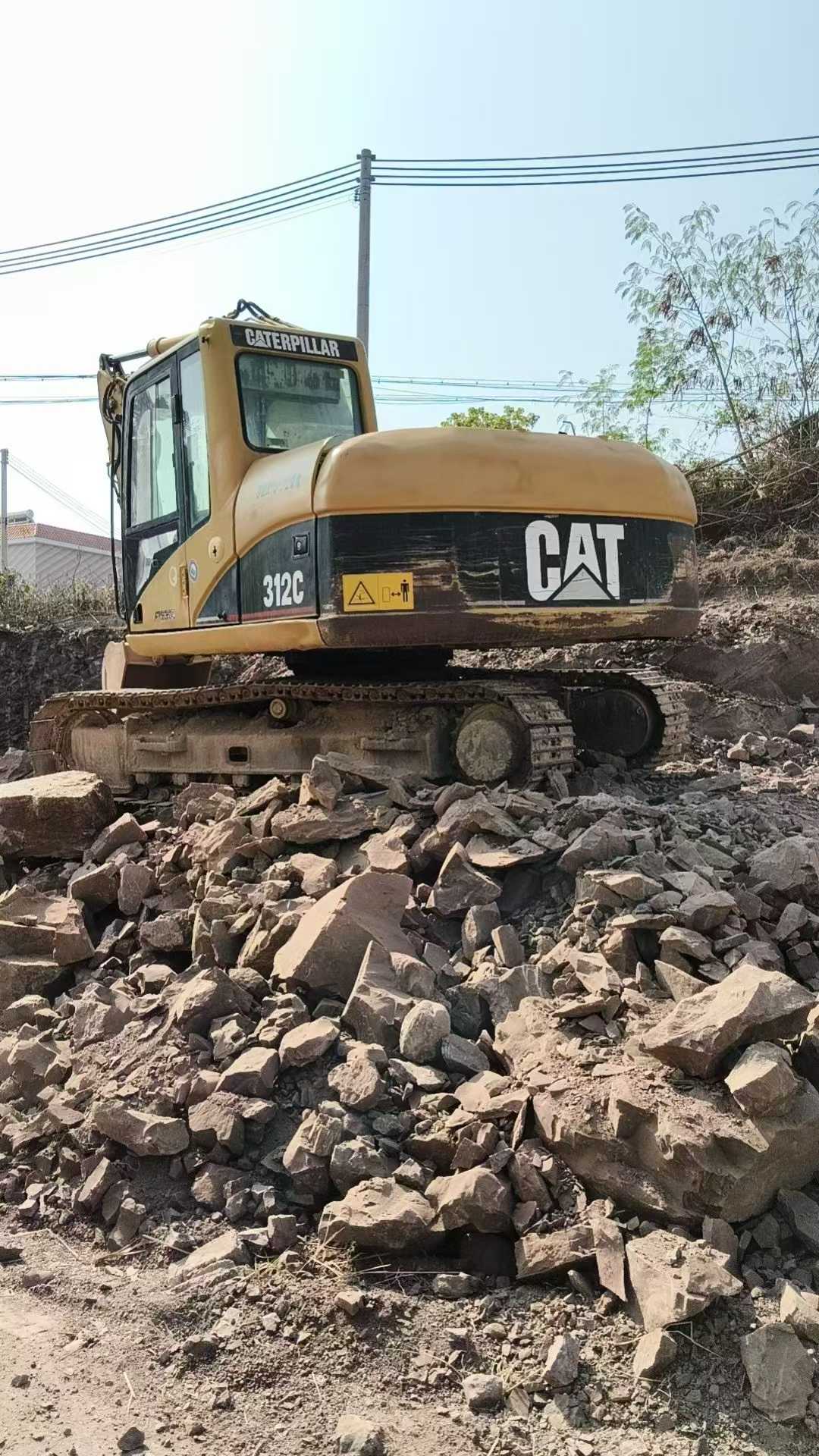 Used Caterpillar 312C Excavator 2016 Model