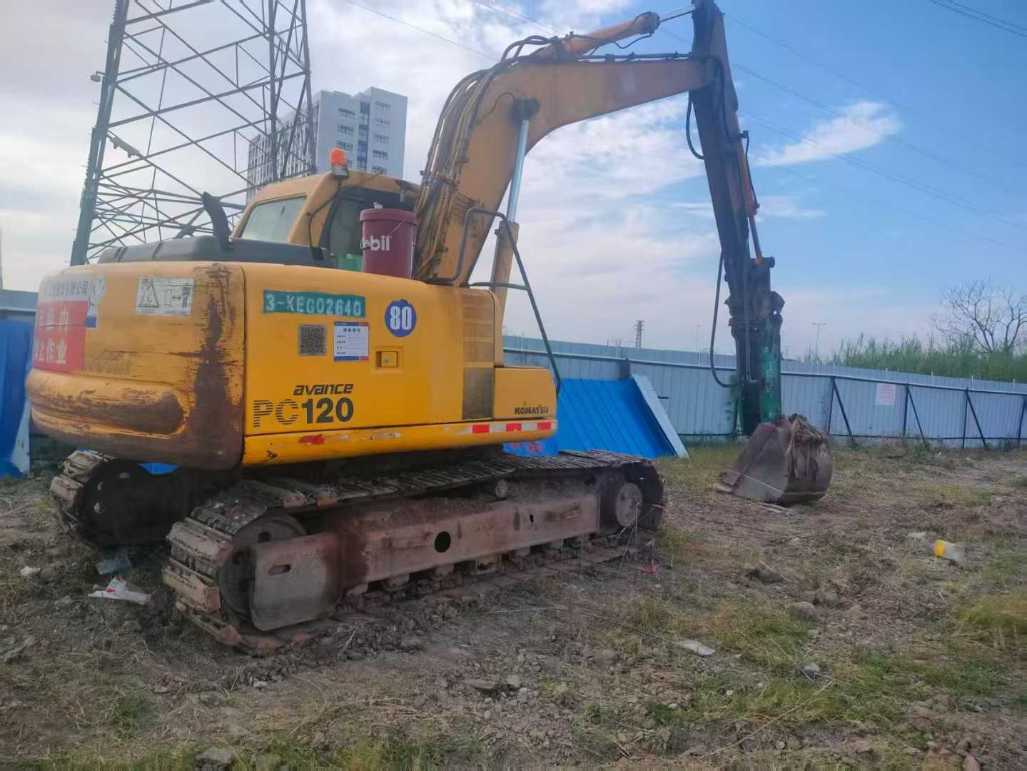 Used Komatsu PC120-6E Excavator 2016 Model / 4
