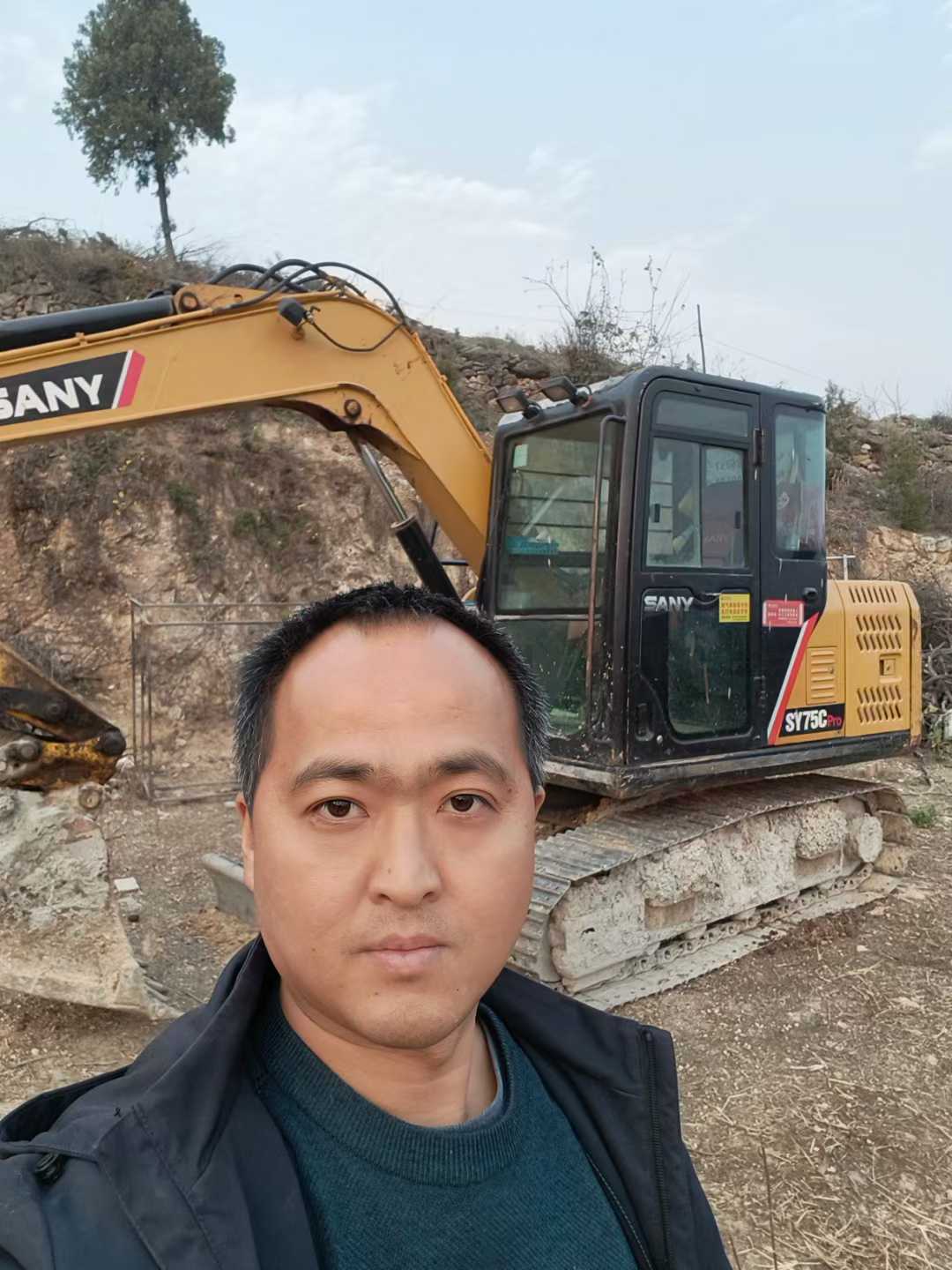Used Sany SY75 Excavator 2012 Model