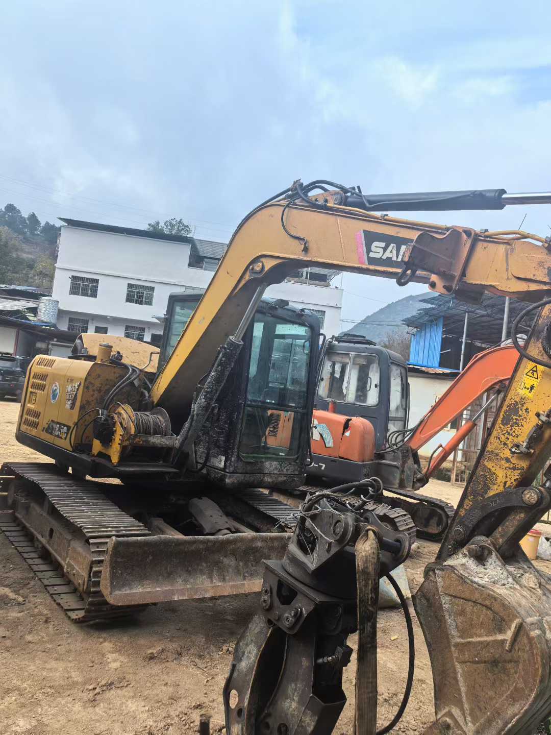Used Sany SY75 Excavator 2019 Model